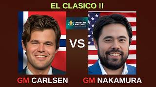 Magnus Carlsen vs Hikaru Nakamura | Rapid Chess 10+0 | Chessable Masters | February 19, 2025