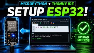 ESP32 MicroPython Setup Tutorial | Getting Started with Thonny IDE