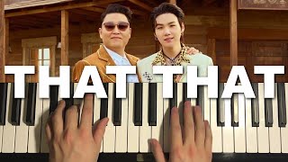 PSY - That That (Piano Tutorial Lesson)