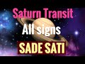 SADE SATI (Saturn/Moon transit)  REAL purpose and experience in your life!