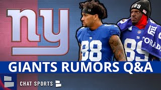 NY Giants Rumors Q&A: Kadarius Toney A BUST? Re-Sign Evan Engram? + Hire Byron Leftwich?