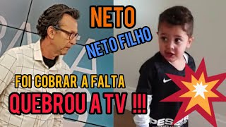 O MEU FILHO QUEBROU A TV COM UM CHUTE