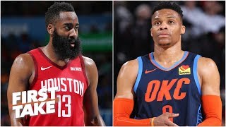 Harden is going to have to give up the ball to Westbrook – Max Kellerman | First Take