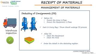 Raw material Receipt SOP by Qspectra Pharma Consulting