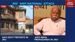 Huge Anti-National Block In JNU: RSS