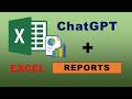 How to Create Excel Reports with ChatGPT  (Full AI Tutorial)