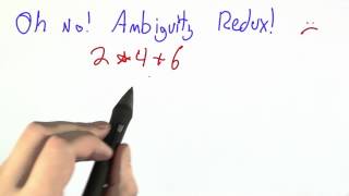 Precedence - Programming Languages