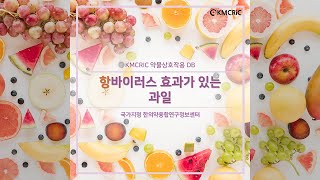 [KMCRIC 약물상호작용] 항바이러스 효과가 있는 과일