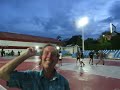 Mr. Sports Travel Catches Ballers Hooping It Up Outside Guyana National Basketball Gymnasium!