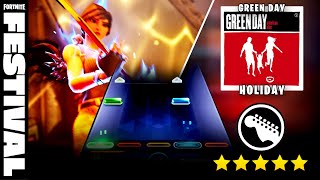 Green Day - Holiday | [Fortnite Festival] (Expert Guitar 100%) 🎸