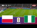 POLAND vs NIGERIA - PRE WORLD CUP 2026 FRIENDLY | Full Match All Goals | Pes 21 Simulation Gameplay