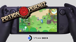 Steam Deck Gameplay | Potion Permit | Steam OS