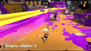 4 stingray, 20 seconds, 1 clip || Splatoon 2