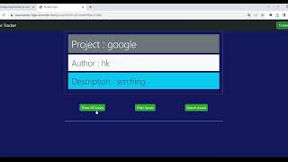 issue tracker coding ninjas backend skill test