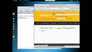 A2 Broken Authentication - Logout Management | Level low