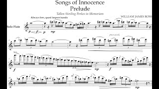 William James Ross - Songs of Innocence for Soprano and Chamber Orchestra (2023) [Score-Video]