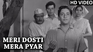 Meri Dosti Mera Pyar Video Song (HD) | Dosti | Mohammad Rafi Hit Songs | Laxmikant Pyarelal