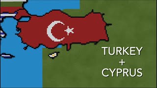 How to build the earth in Minecraft | part 22 | Turkey and Cyprus