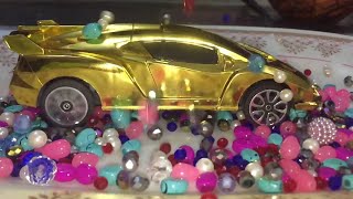 Exquisite RC Car Drifting With Pearls Experiment