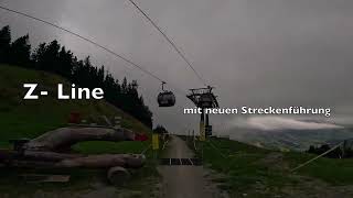 neue Streckenführung auf der Z - Line