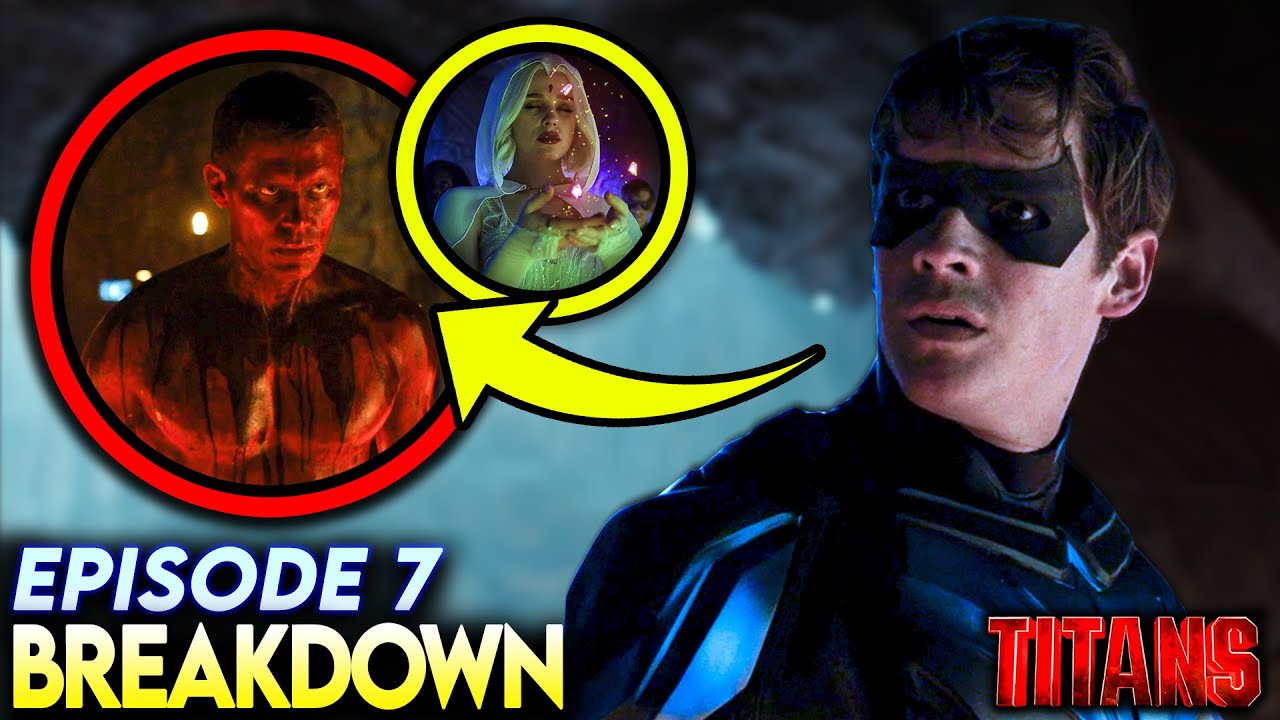 TITANS SEASON 4 Episode 7 Breakdown - Ending Explained, Brother Blood ...