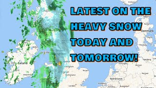 Latest on the Heavy Snow Today and Tomorrow! 6th January 2021