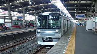 東京メトロ13000系13120F 東武スカイツリーライン各駅停車南栗橋行き 越谷駅発車