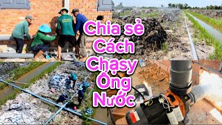 Chia sẻ chạy ống nước cho ông anh 14.0000m2 như thế nào ??