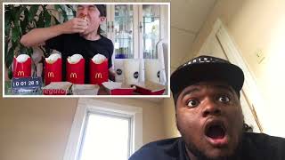 The Impossible " Big Mac CHALLENGE " DID HE REALLY DESTROY THIS CHALLENGE??? (Reaction