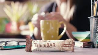 Mighty Sesame Cocoa Nib Tahini Bar- Snack Time