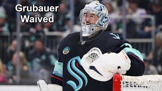 Grubauer Waived, Saad's Contract Being Terminated, Guhle Out Indefinitely