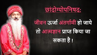 || छांदोग्योपनिषद: चेतना या जीवन ऊर्जा अंतर्गामी हो जाये तो आत्मज्ञान प्राप्त किया जा सकता है ! ||