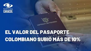 ¿En cuánto quedó el precio del pasaporte colombiano para 2024?