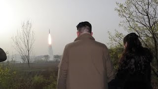 North Korea shows video of a new solid-fuel missile