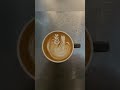 【独学バリスタのラテアート録】〜358杯目〜　self taught barista latte art 358 shorts oscar ラテアート