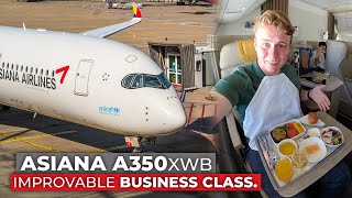 Asiana Airlines Airbus A350-900 (BUSINESS) | Osaka - Seoul | TRIP REPORT