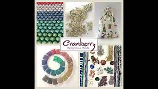 Cranberry Advent Calendar for Bead Weavers 2021