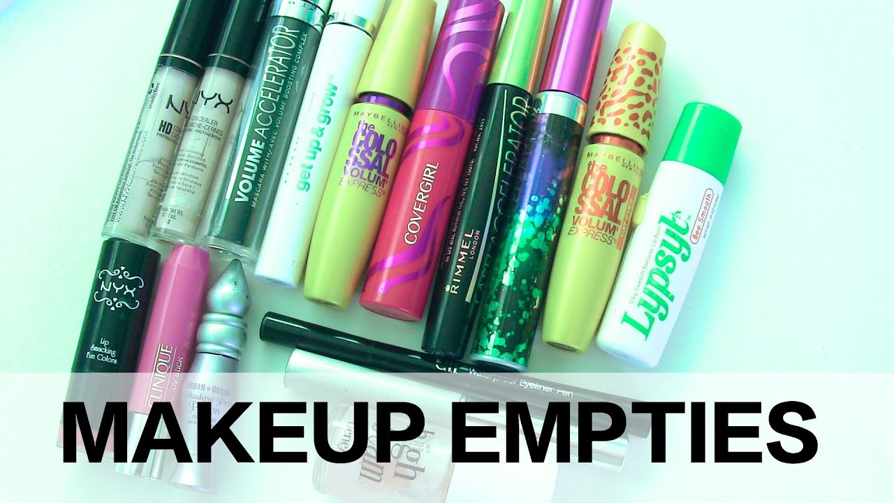Makeup Empties Youtube
