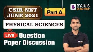 CSIR NET Physical Science (Part-A) Question Paper Discussion | Live Question Paper Discussion