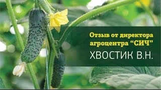 Отзыв В.Н.Хвостик об огурцах корейской компании Nong Woo Bio.