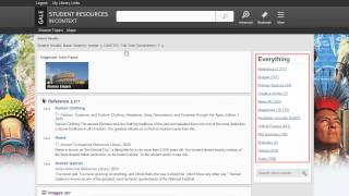 Using Gale's In Context - Search Results