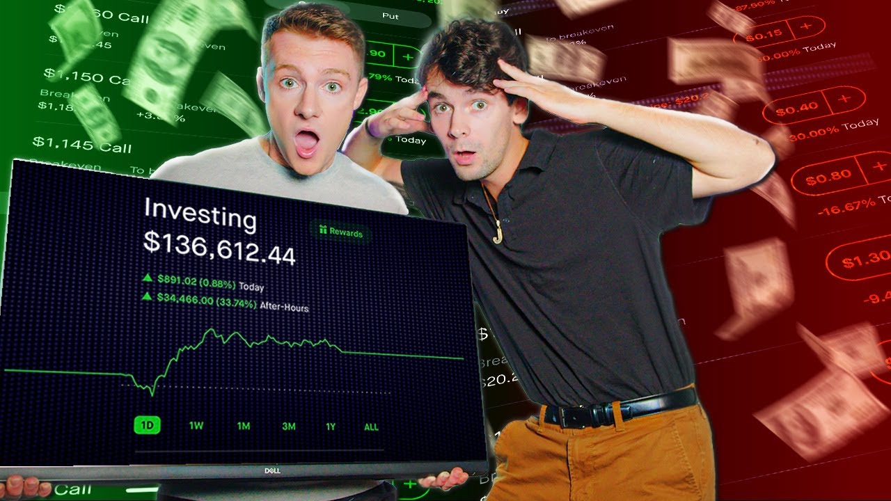 Teaching My Friend How To Trade Options - YouTube