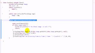 OpenCV Java WebCam Capture, Manipulation and Displaying a Video on a JPanel/JFrame