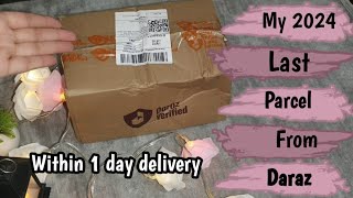 2024 last parcel | unboxing Daraz parcel