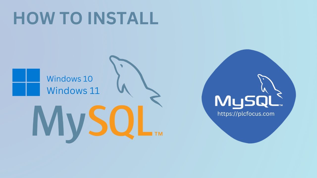 How To Install Mysql - YouTube