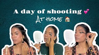 A day of shooting at home ❤️ #tanuaryavlogs #shootingtime