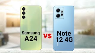 Samsung A24 vs Redmi Note 12 4G