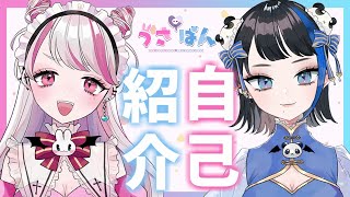 【自己紹介】10年来の幼馴染２人でVtuberなってみた【うさぱん/新人Vtuber】