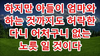 큰엄마 예비사위가 인사 온 지 30분만에 줄행랑을 친 기막힌 사연 조카가 잘나가는 회계사 만나 좋은데 시집갈까 봐 노심초사인 고약한 심보의 큰엄마가 잔머리 꼼수를 쓰다 식겁.