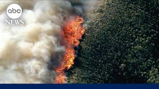 Fire in Ventura County, CA, prompts evacuation orders